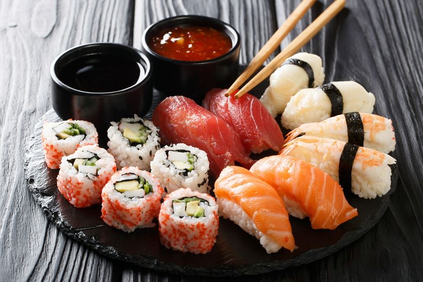 Lokal z sushi i ramen, Fabian Stube Nanami Sushi, Poznań